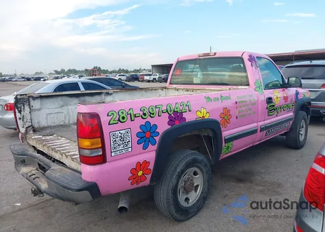 2002 Chevrolet Silverado 2500Hd Ls from USA, damaged, VIN 1GCHC24U32E235176
